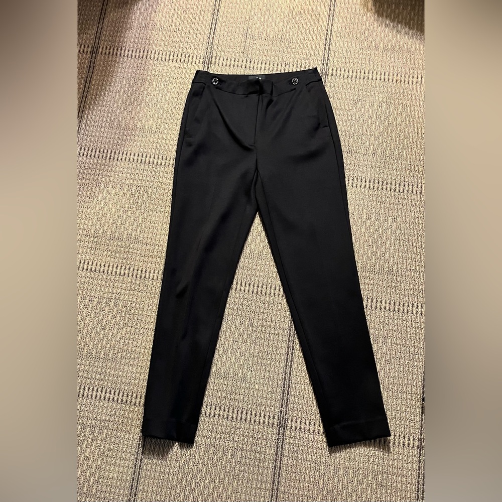 Satin tuxedo style pants size 00